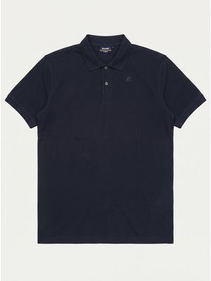 1. Plain polo shirt Blue