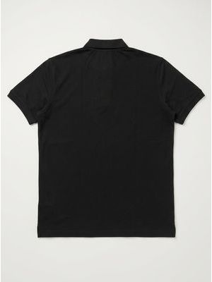 2. Plain polo shirt Black