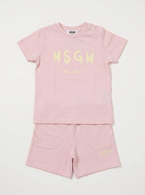 Completo logato Rosa MSGM