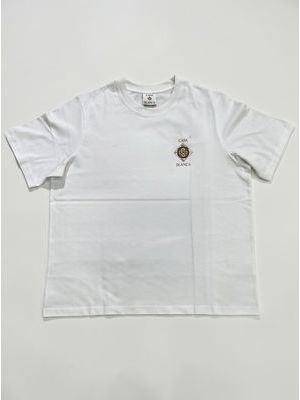 1. Solid color T-shirt Cream