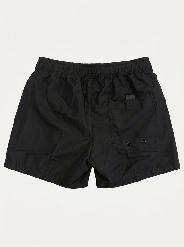 2. One-color swimsuit with side logo Black DS2 ss26b01