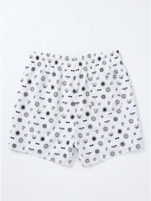 2. Men's shorts costume White