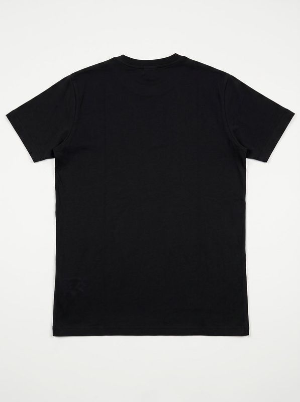 2. T-shirt logata Nero-Turchese G2 Firenze steel color
