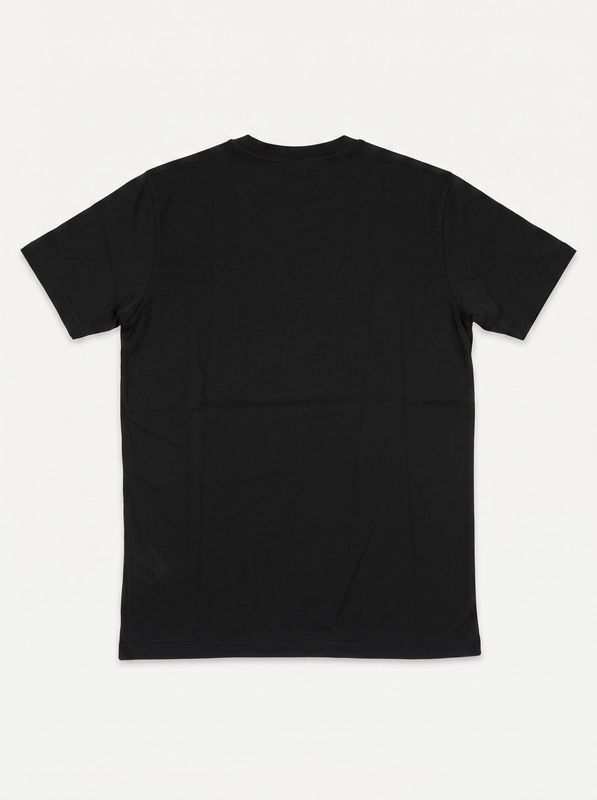 2. T-shirt logata Nero-Giallo G2 Firenze steel color