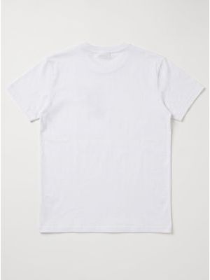 2. T-shirt logata Bianco-Giallo