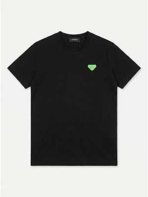 1. T-shirt logata Nero-Verde