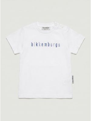 1. T-shirt logata Bianco