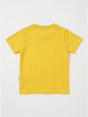 2. T-shirt logata Giallo