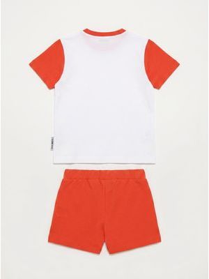 2. Complete with logo White-Orange