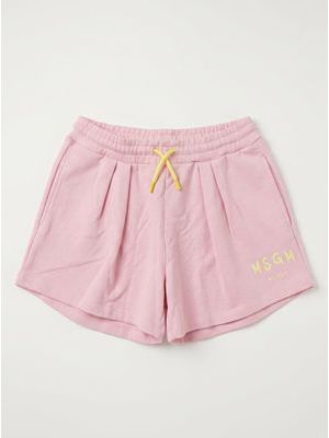 1. Shorts logato Rosa