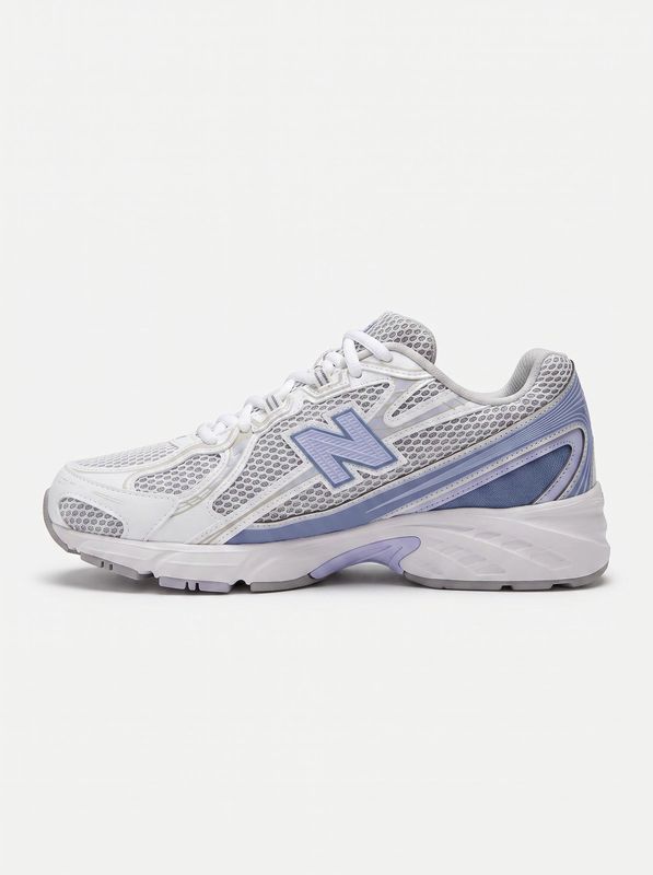 1. Sneakers logate Bianco-Viola New Balance u7401t4