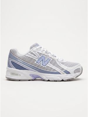 2. Sneakers logate Bianco-Viola
