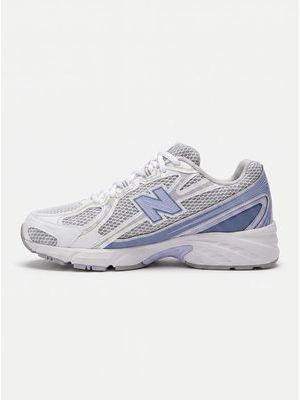 1. Sneakers logate Bianco-Viola