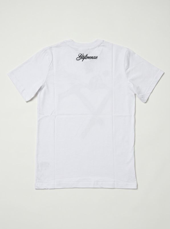 2. T-shirt logata Bianco G2 Firenze tape/t