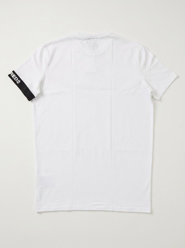 2. Plain T-shirt White Dsquared² d9m3s6210