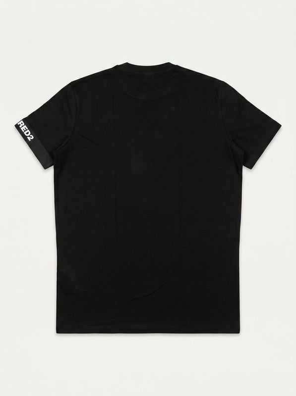2. Plain T-shirt Black Dsquared² d9m3s6210