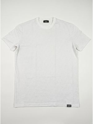 1. T-shirt logata Bianco