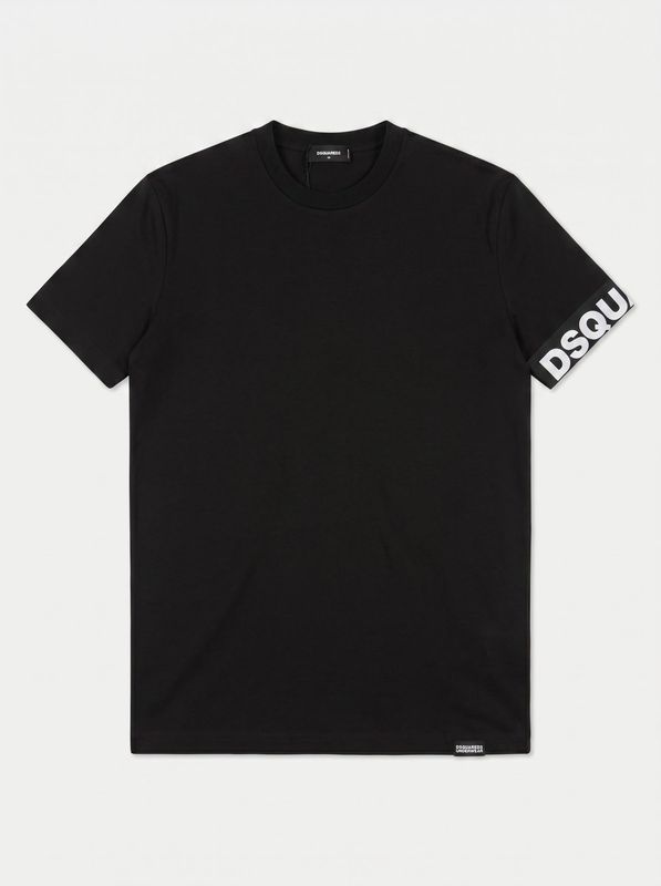 Solid color T-shirt Black Dsquared²