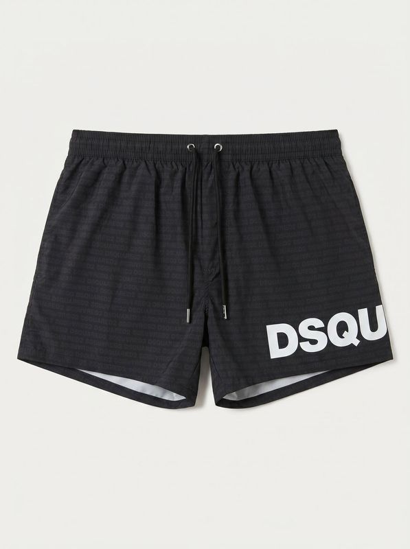 Logoed swimwear Black-White Dsquared²