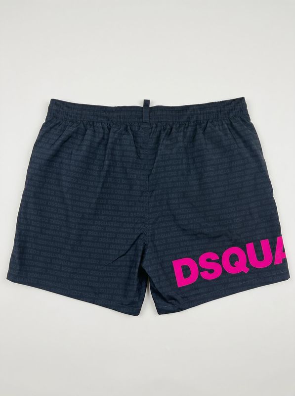2. Costume mare logato Nero-Fuxia Dsquared² d7b5c6600