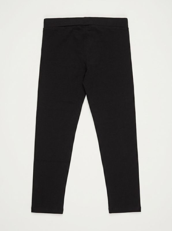 2. Leggings logato Nero-Rosa MSGM lg067