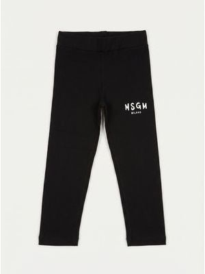 1. Leggings logato Nero-Bianco