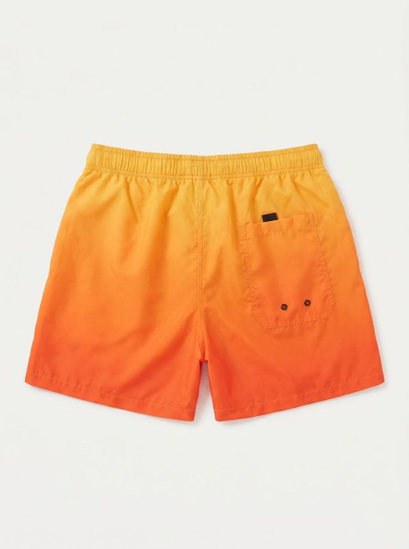 2. Costume mare logato Arancio DS2 ss26b03