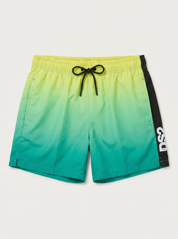 Costume mare logato Verde DS2