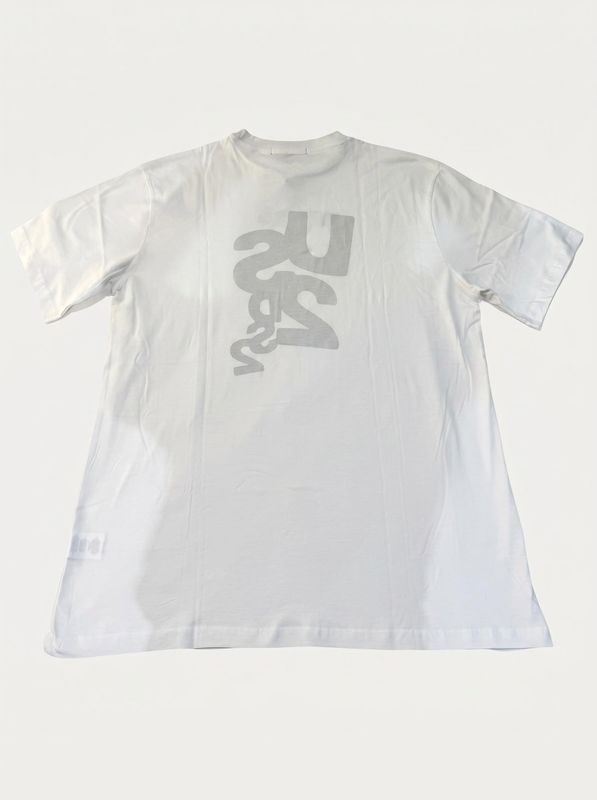 2. T-shirt logata Bianco DS2 ss26b10