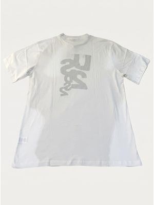 2. T-shirt logata Bianco