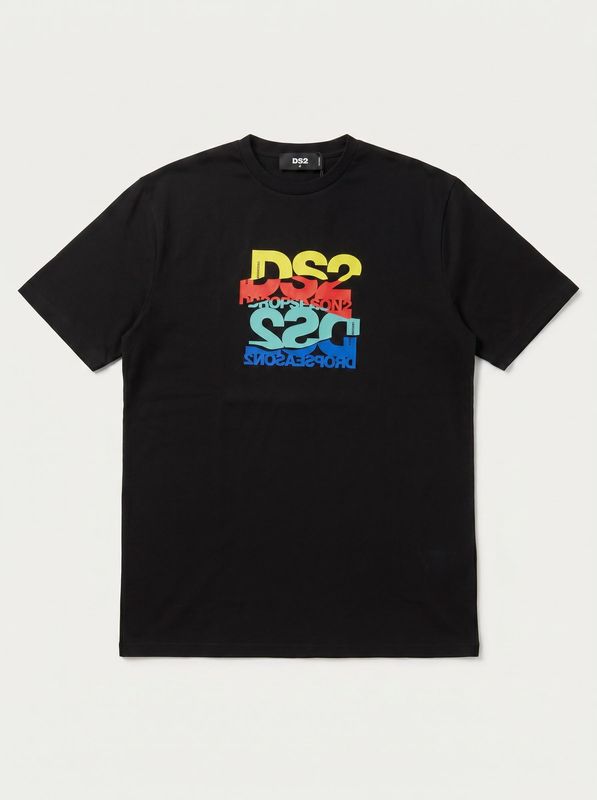 T-shirt logata Nero DS2
