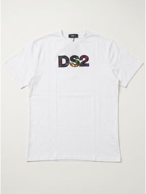 1. T-shirt logata Bianco