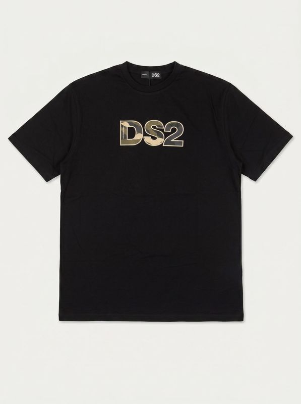 T-shirt logata Nero DS2