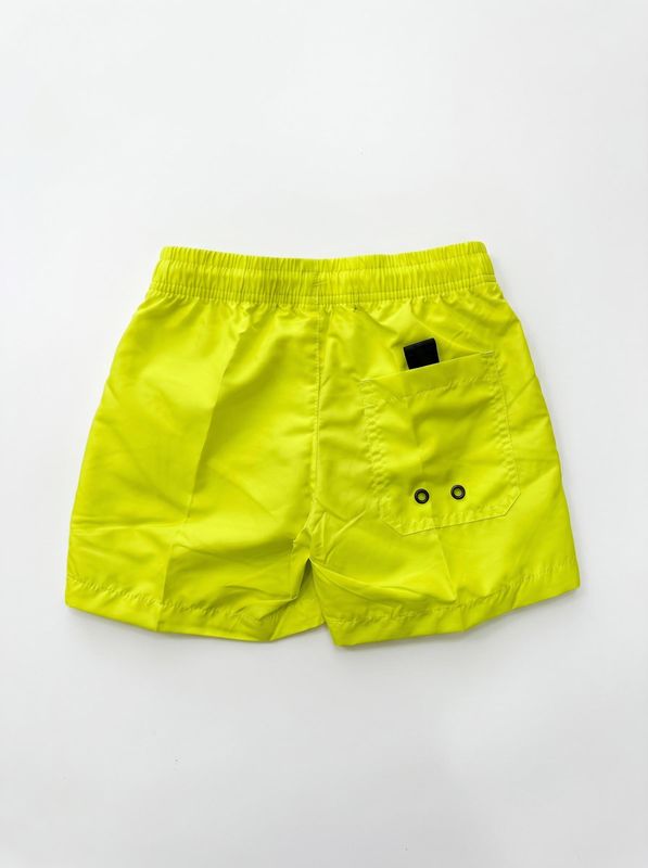 2. DROP SEASON solid color swimwear with side logo Lime DS2 ss26kb02