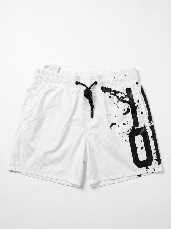 1. Swimsuit with side print White Icon ibcs001173