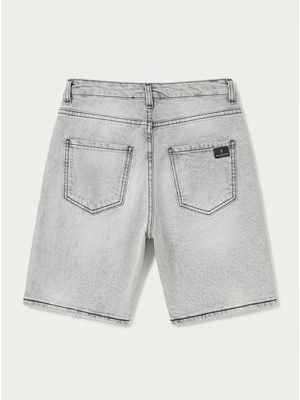 2. Bermuda con schizzi Grigio