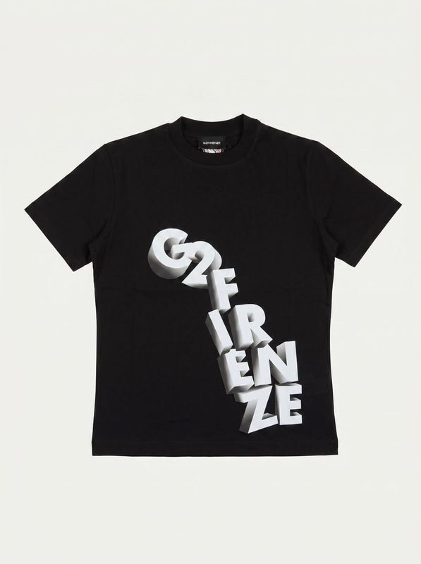 Logo T-shirt Black G2 Firenze