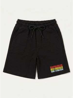 1. Bermuda con logo laterale Nero