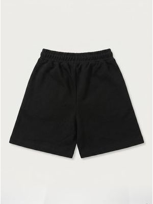 2. Bermuda con logo laterale Nero