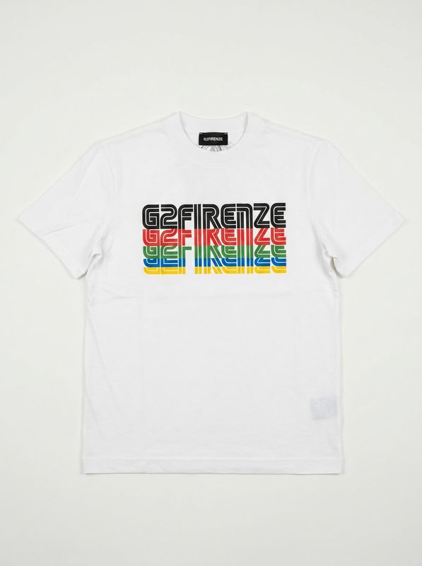 Logo T-shirt White G2 Firenze