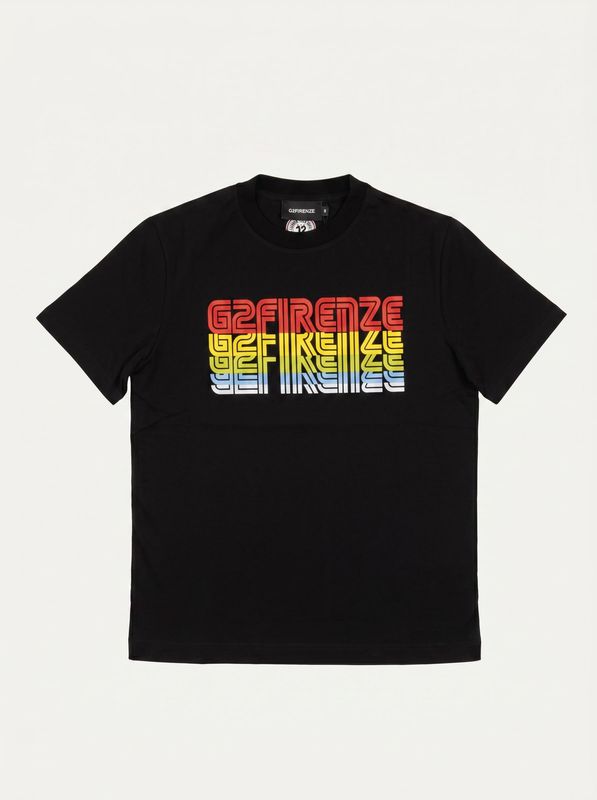 Logo T-shirt Black G2 Firenze