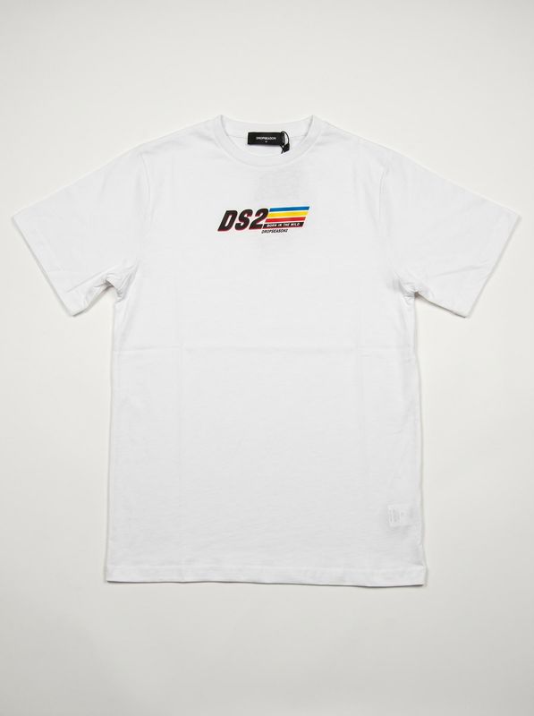 T-shirt logata Bianco Drop Season 2