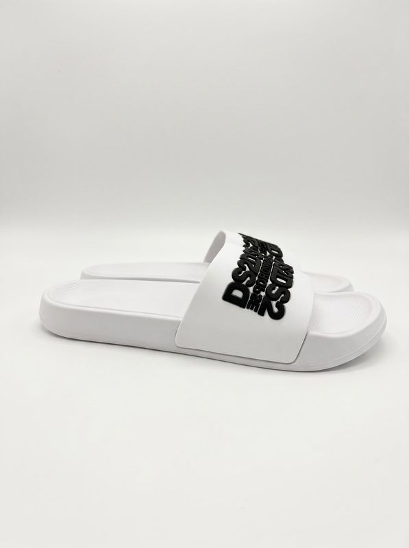 2. Slippers with band White Drop Season 2 ds2s20