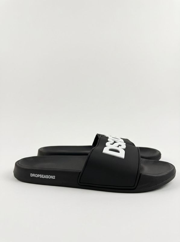2. Ciabatte a fascia Nero Drop Season 2 ds2s08