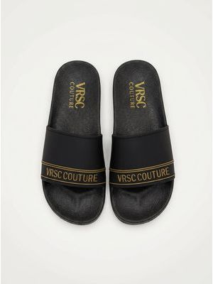 1. Ciabatte con fascia Nero-Oro