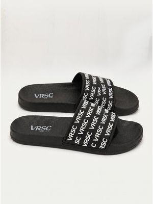 2. Ciabatte con fascia Nero-Bianco
