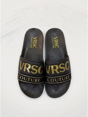 1. Ciabatte con fascia Nero-Oro