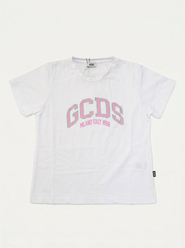 Logo T-shirt White GCDS