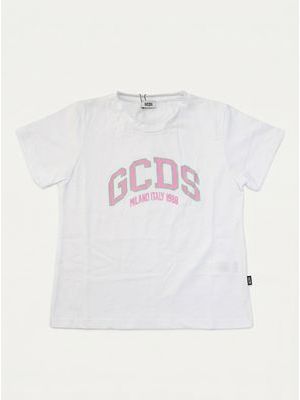 1. T-shirt logata Bianco