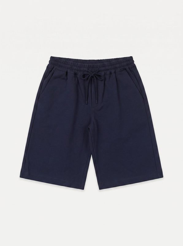 Bermuda shorts with logo Blue GCDS